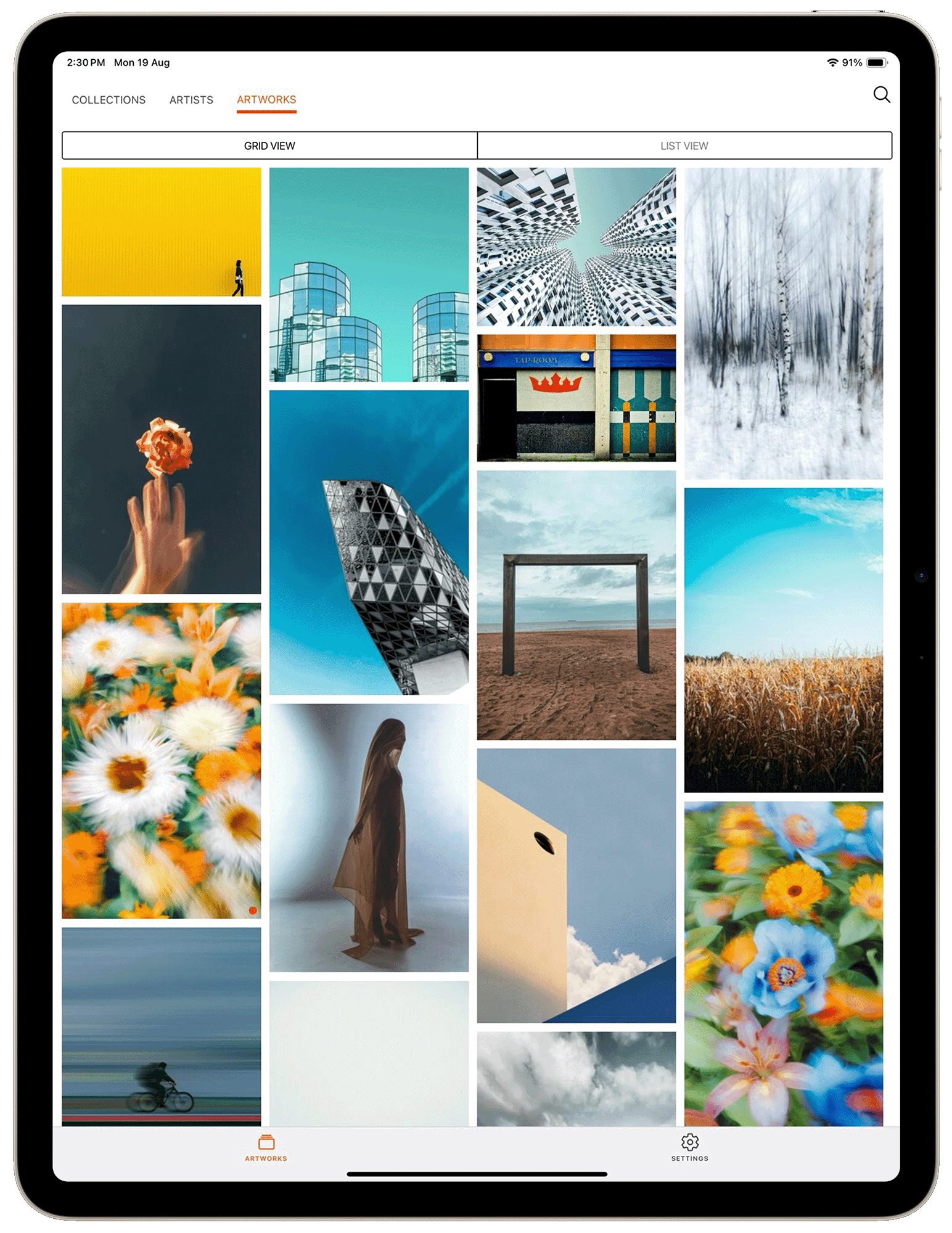 iPad in Presentation Mode